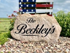 חריטה על סלע