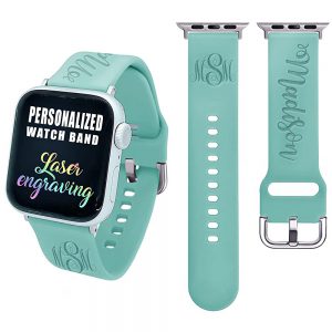 חריטה על רצועה שעון חכם