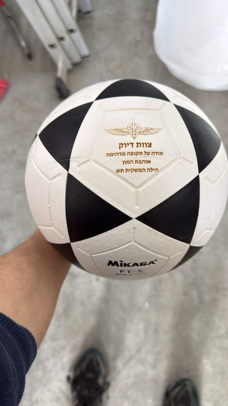כדור עם חריטה צוות דיוק