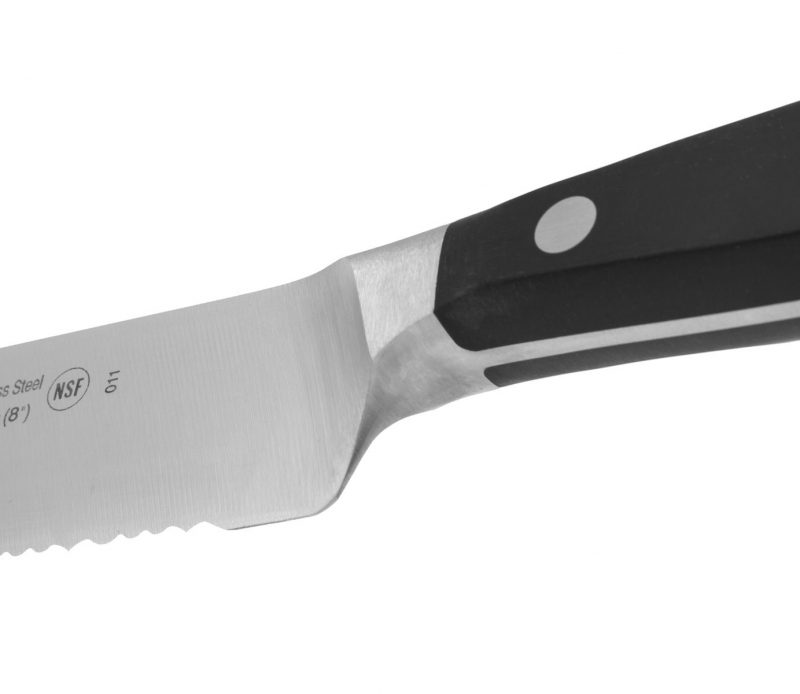 סכין לחם 20 סמ שחורה - 5