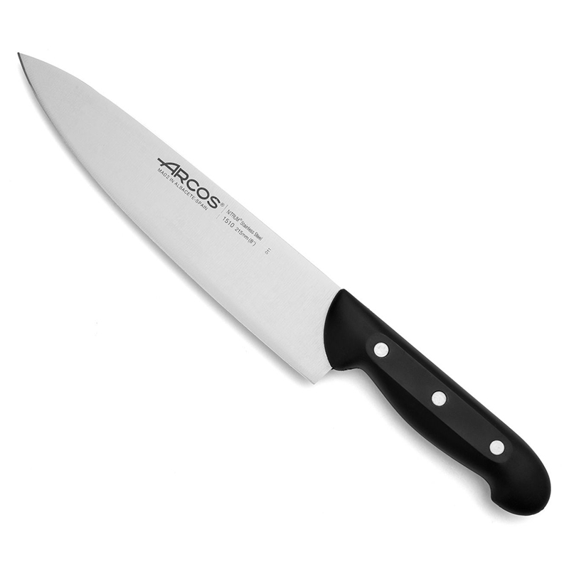 סכין-שף-21.5-סמ-שחורה