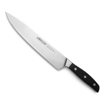 סכין שף 25 סמ שחורה