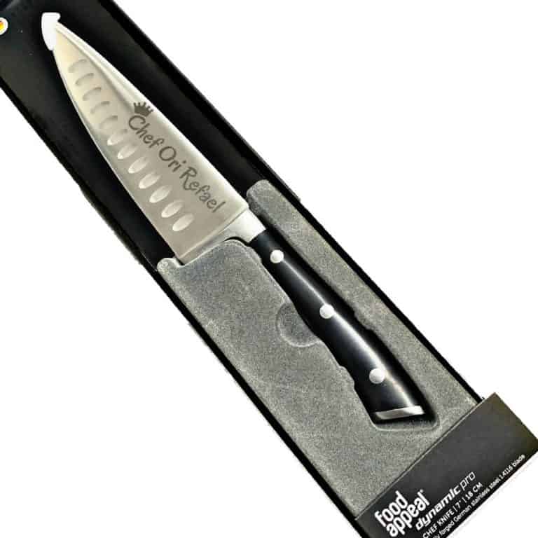 סכין שף עם חריטה אישית